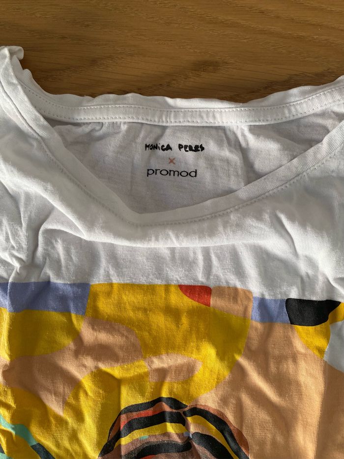 Promod T-shirt Monica Peres Taille 36 - photo numéro 4