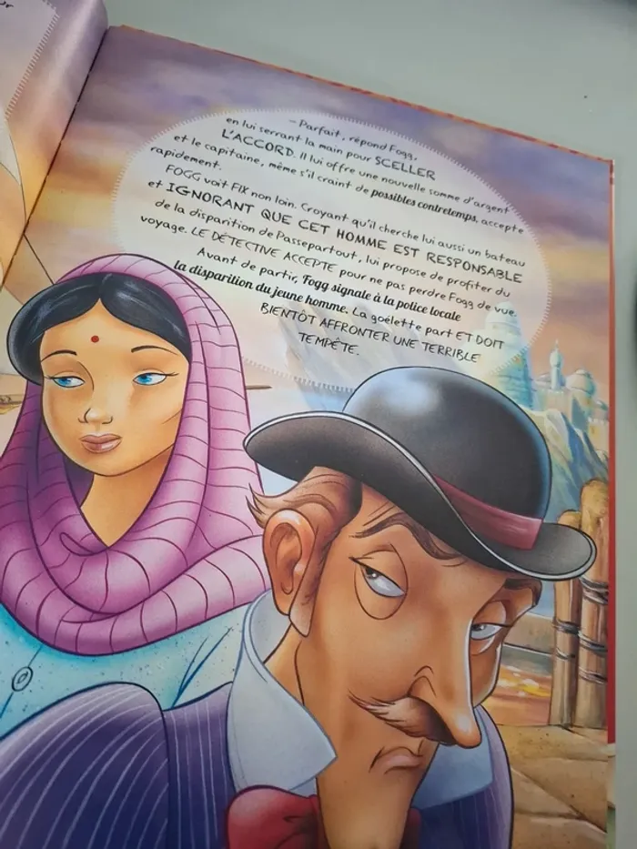 Bande dessinée Le tour du monde en 80 jours - photo numéro 3
