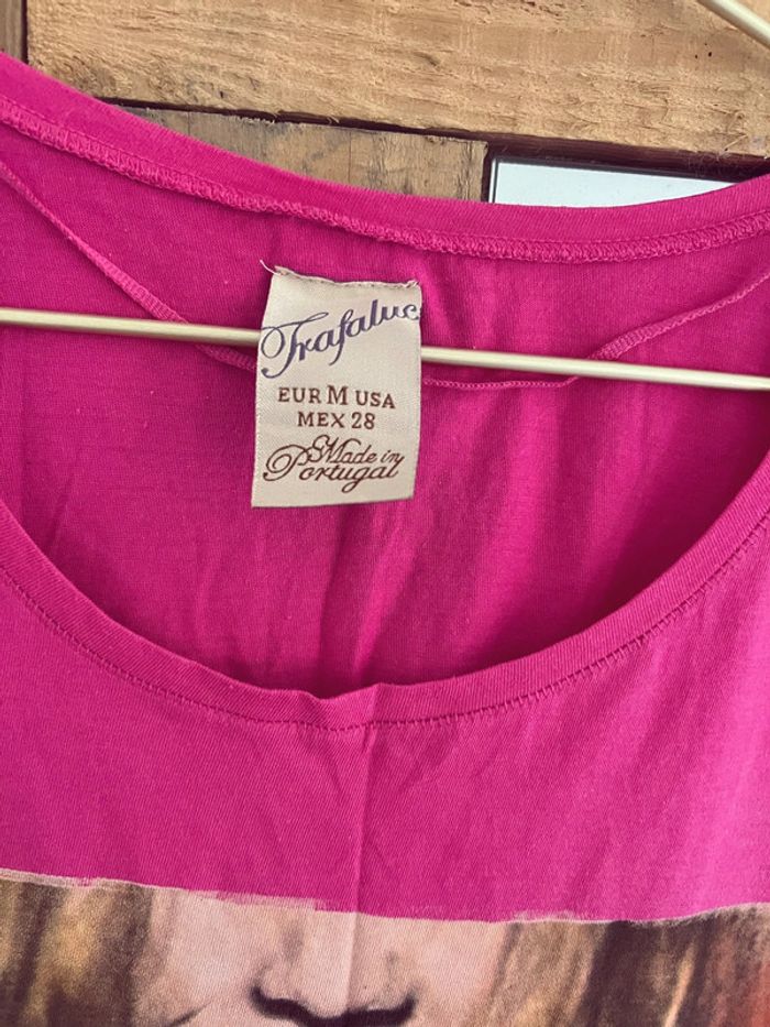 Debardeur zara rose avec photo - photo numéro 2