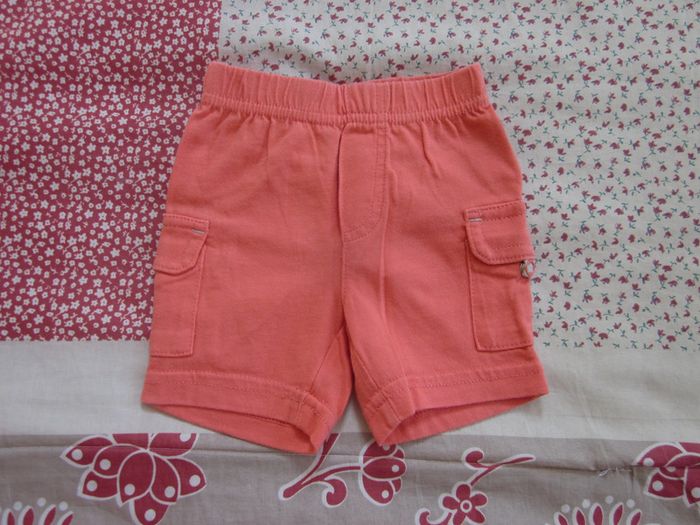 Short jersey corail 1 mois