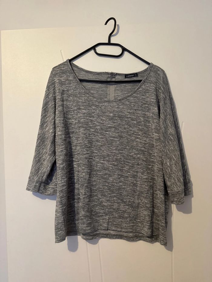 Pull léger gris