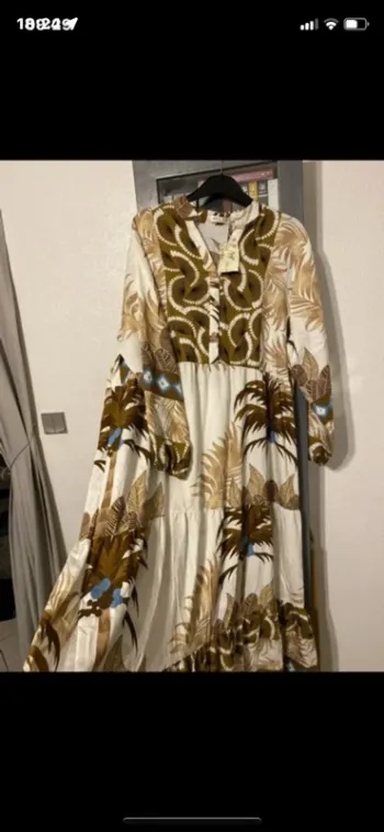 superbe robe longue bohème 50 52 54