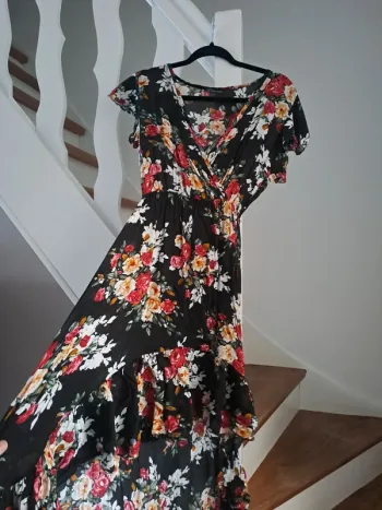 Robe longue a fleurs🌸