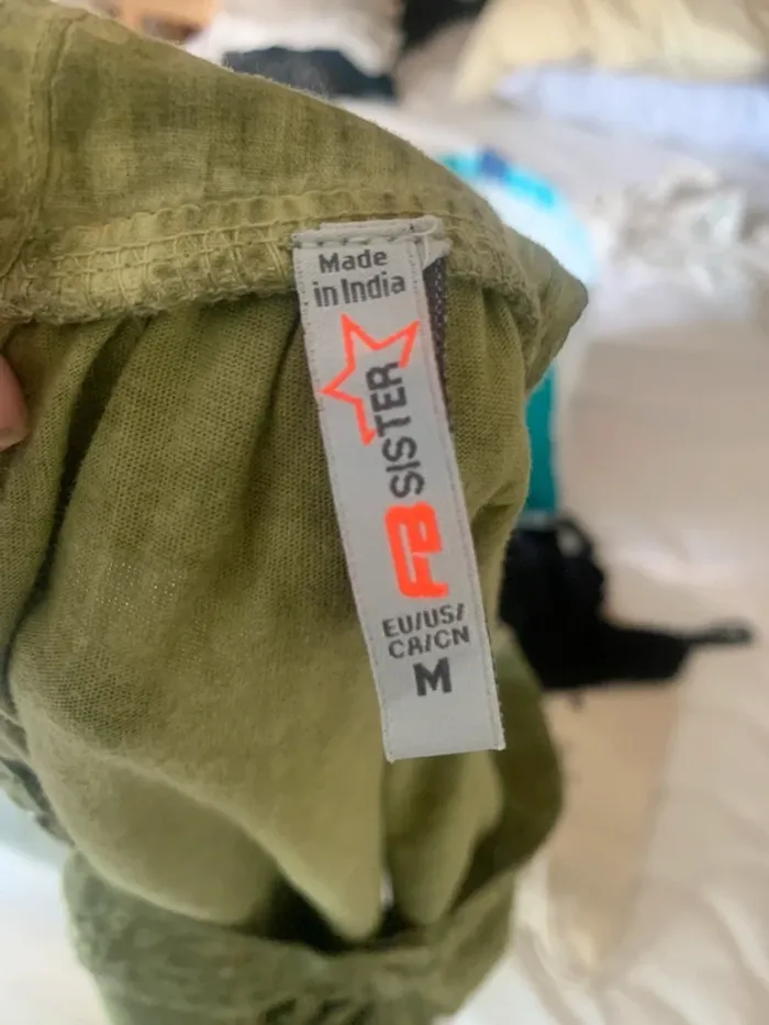 👩 Débardeur vert dégradé – FB Sister – T.M - photo numéro 4