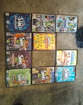 Lots jeux Sims