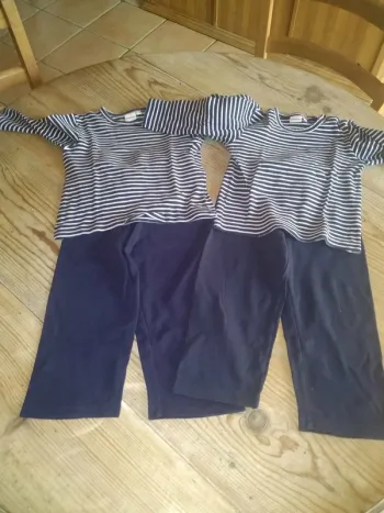 Lot de deux Jogging Mixte Enfant