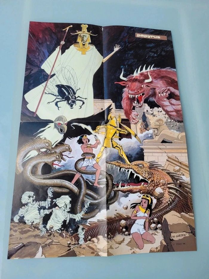 BD Papyrus, Les Momies Maléfiques, EO cotée avec poster (17) - photo numéro 5