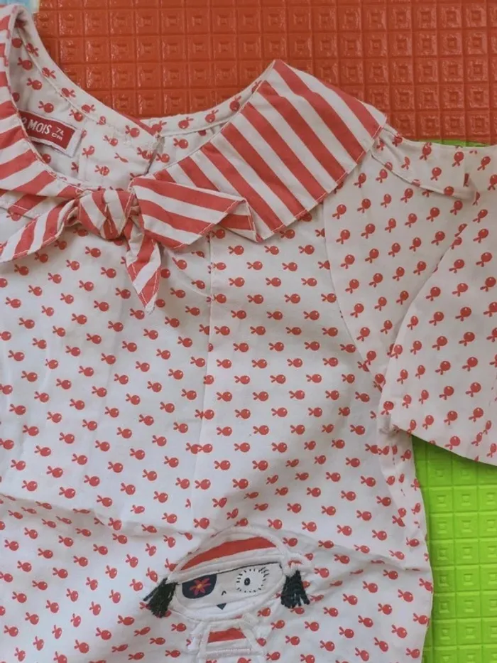 Blouse DPAM 12 mois - photo numéro 2
