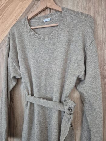 Robe de grossesse beige