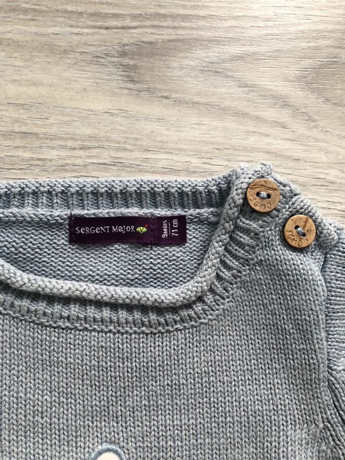 Pull 9 mois sergent major - photo numéro 3