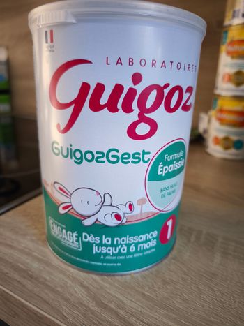 Lait infantile guigoz Gest