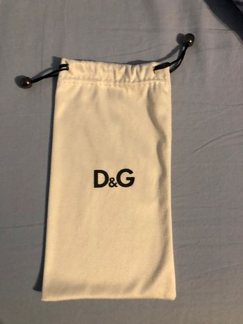 Étui à lunettes « dolce&gabanna » blanc NEUF