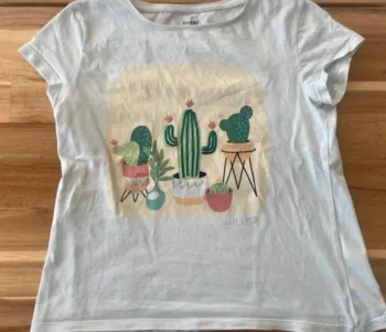 T-shirt manches courtes motifs cactus