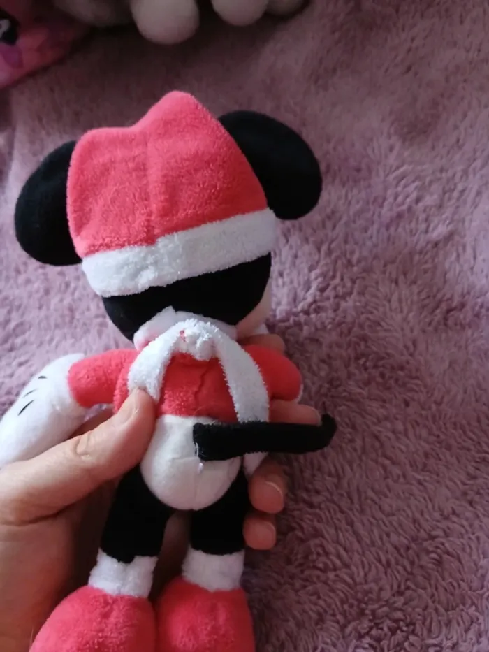 Peluche minnie de noel - photo numéro 2