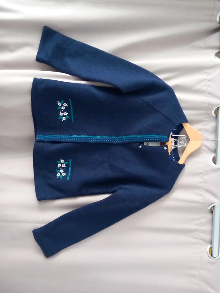 Veste bleu marine 12 ans dp.. am