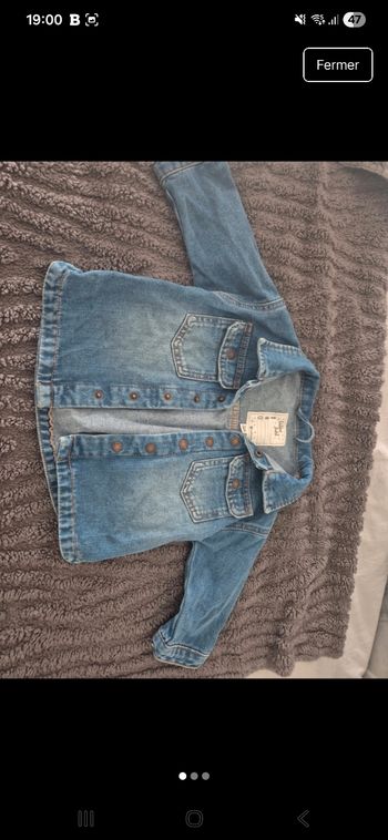 Veste en jean