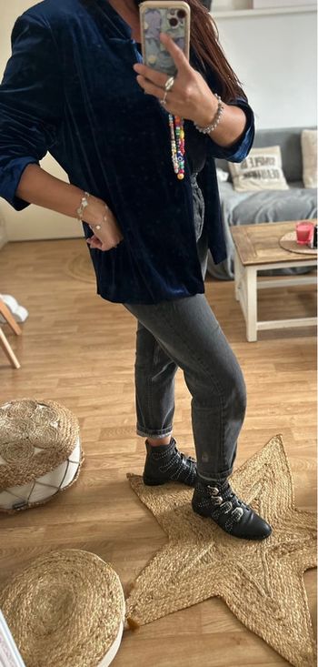 Sublime blazer velours Jacqueline Riu taille 48