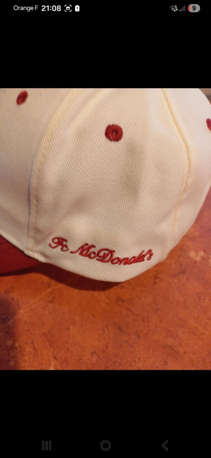 Casquette collection McDonald's - photo numéro 2