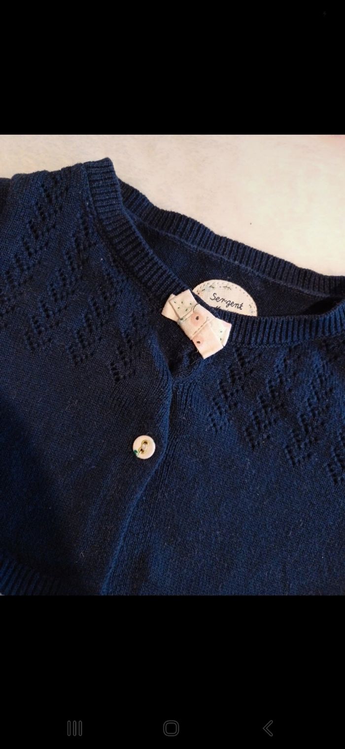 Boléro bébé taille 12 mois - photo numéro 2