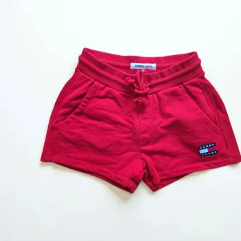 Short coton rouge Tommy