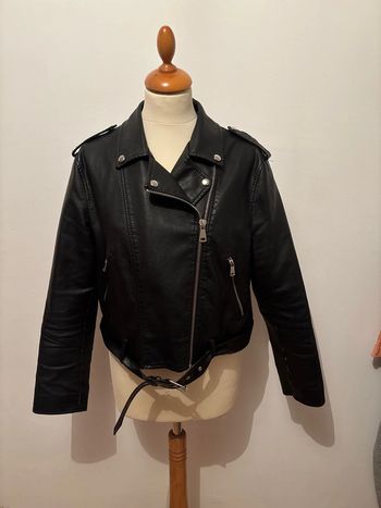 Veste en similicuir femme taille XL Jennyfer