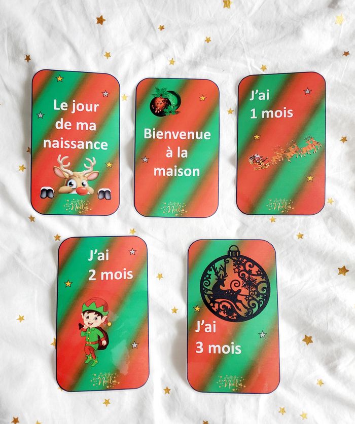 Cartes étape - Thème Noël - photo numéro 2