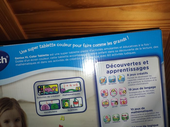 Genuis XL Color Tablette neuve 4-7 ans - photo numéro 8