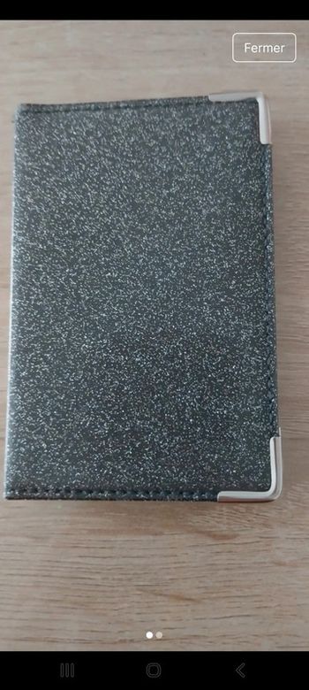 Protège carte de Fidélité à paillettes