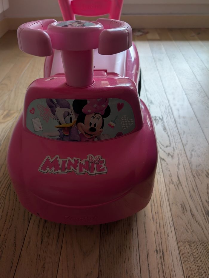 Smoby porteur auto Minnie - photo numéro 5