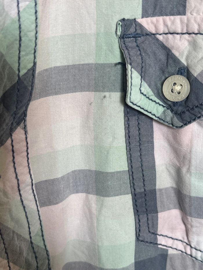 Chemise manche courte taille 40 marque kaporal - photo numéro 4