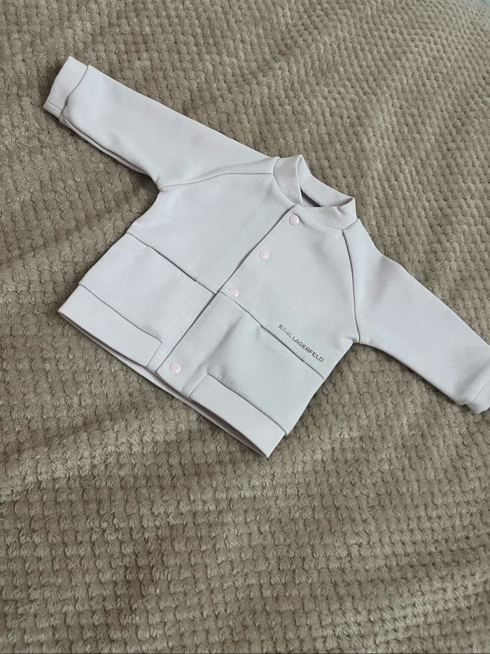 Veste rose bébé Karl Lagarfeld
