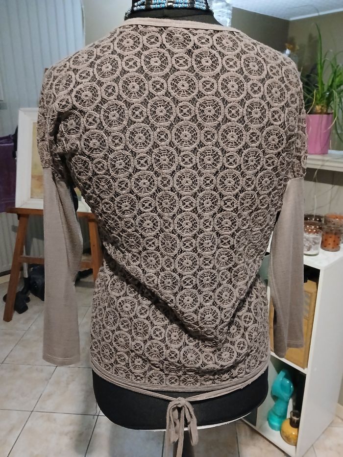 Gilet ajouré T40.42. - photo numéro 6