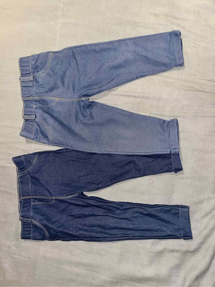 Lot de pantalons fille 18 mois - photo numéro 3