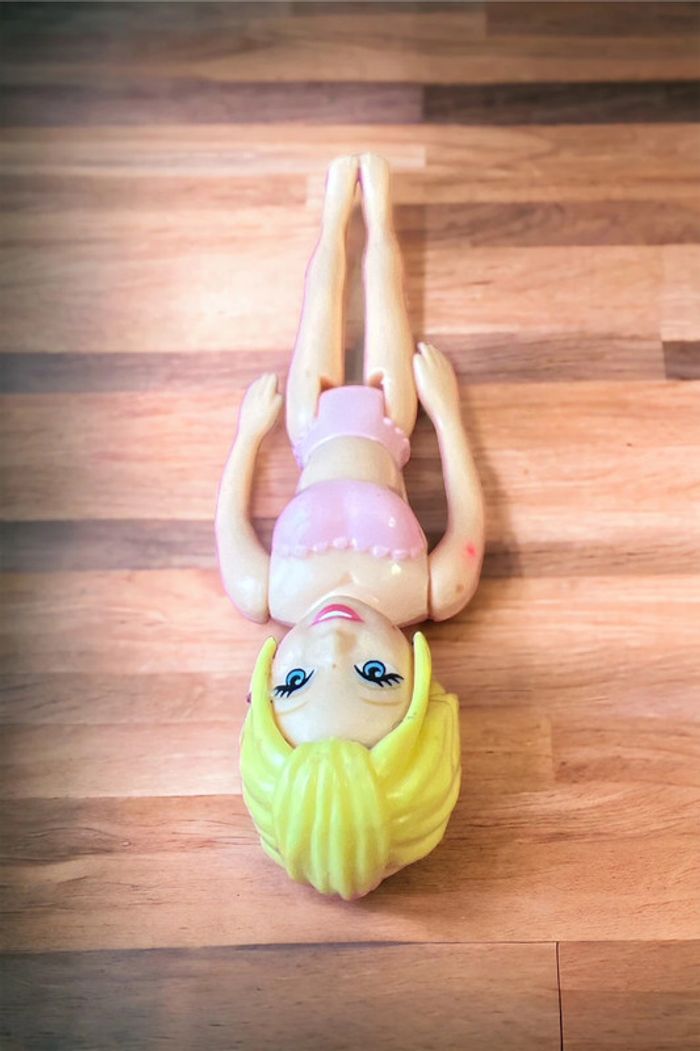 Mattel 2004 Polly Pocket vintage - lot de 2 figurines Polly et Rare Todd 9cm - photo numéro 6