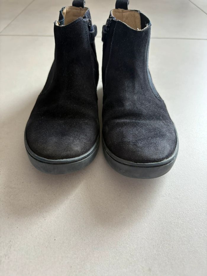 Bottines garcon - Jacadi en cuir - taille 33 - photo numéro 3