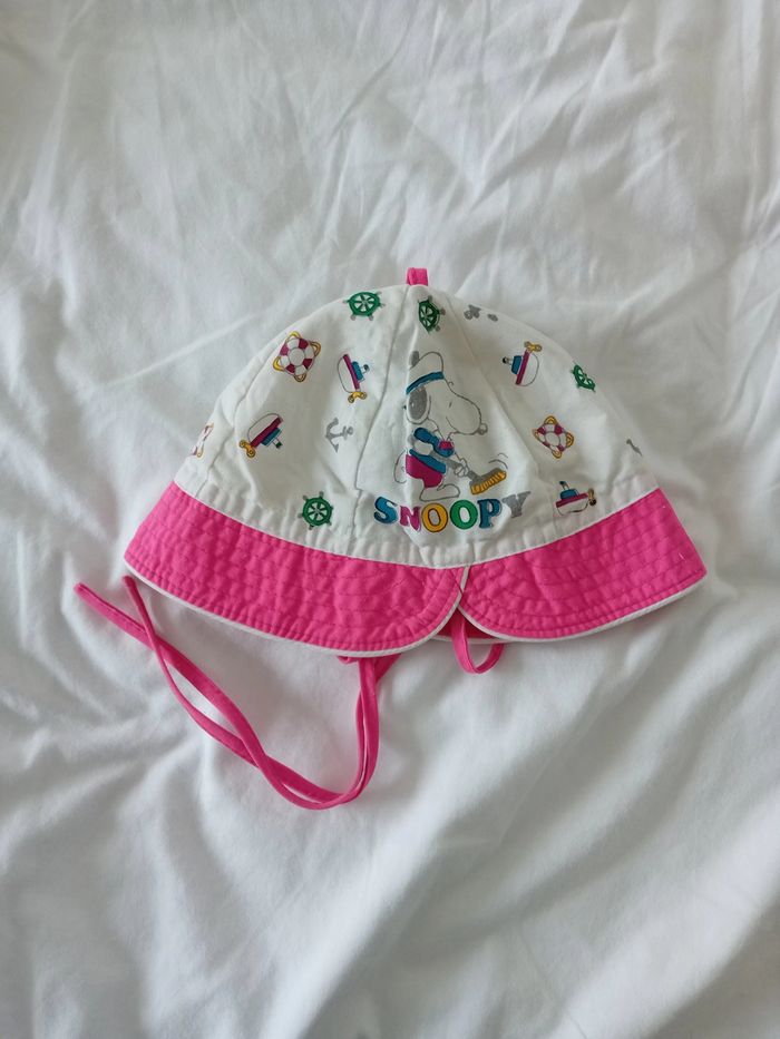 Chapeau vintage snoopy taille 47 - photo numéro 1
