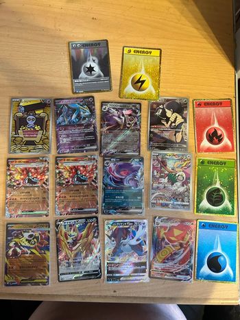 Lot de 17 carte japonaise