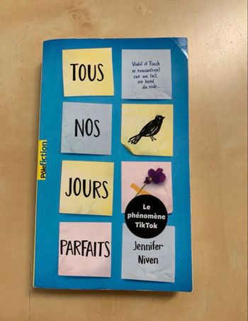 Livre : Tous nos jours parfaits