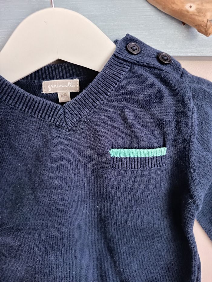 Pull col V - photo numéro 3