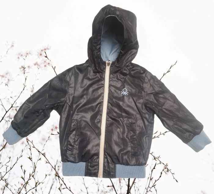 Blouson Benetton réversible t. 2 ans / 90cm - photo numéro 4