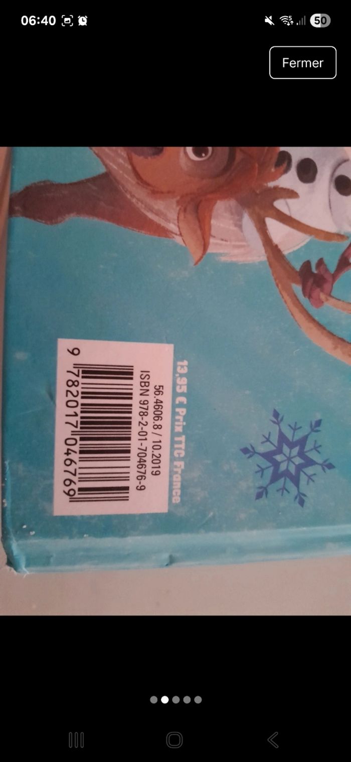 Livre reine des neiges - photo numéro 2