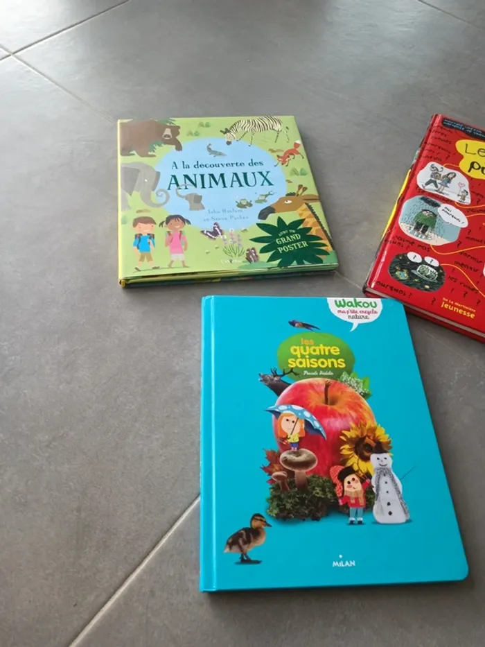 Lot livre animaux et saisons - photo numéro 2