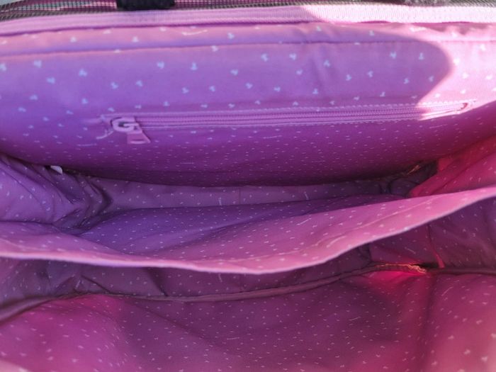 Cartable tann s rose fushia - photo numéro 4