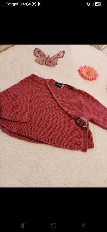 Gilet bébé taille 6 mois