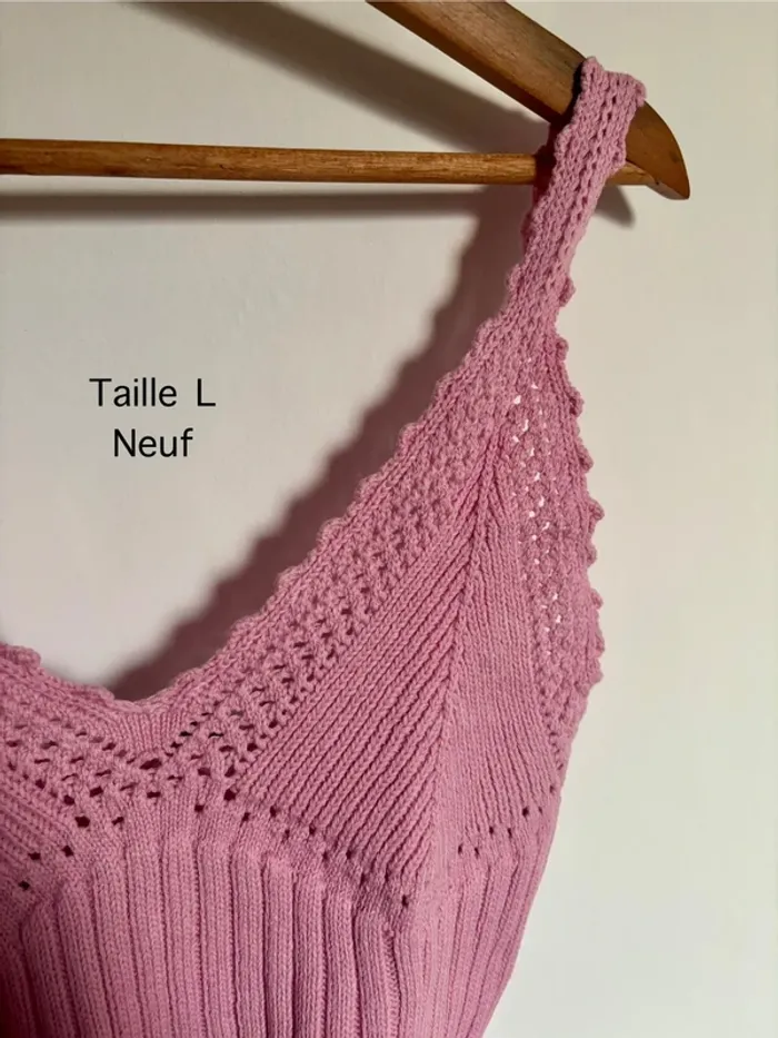 Crop top maille Mango - photo numéro 3