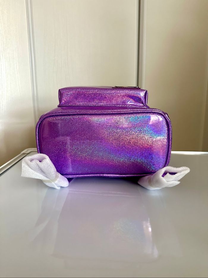 Sac Loungefly backpack Minnie Mouse purple glitter (violet / mauve à paillettes) Disney - photo numéro 6
