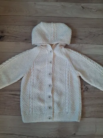 Gilet beige 5/7 ans