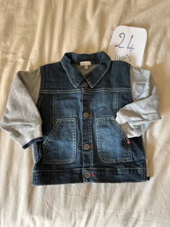 Veste en jean 24 mois