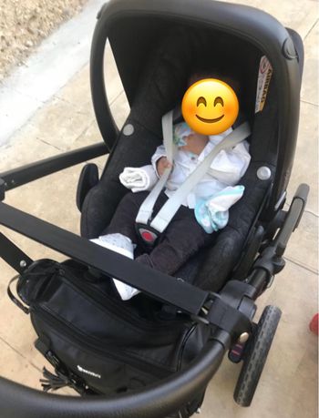 Poussette Nova 3 roues et maxi cosy