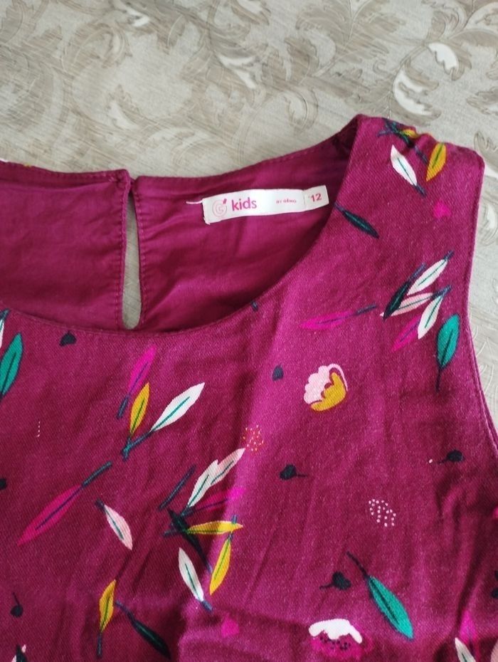 Robe fleurie 12 ans fille - photo numéro 2